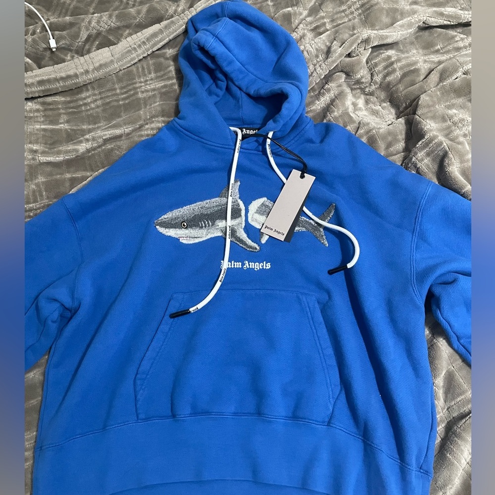 Selling a brand new Palm Angels hoodie NEVER WORN original tags and verification